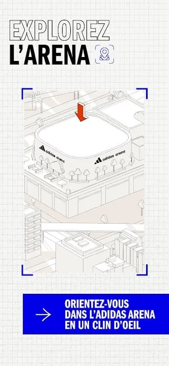 adidas arena — Application mobile officielle — aperçu 1