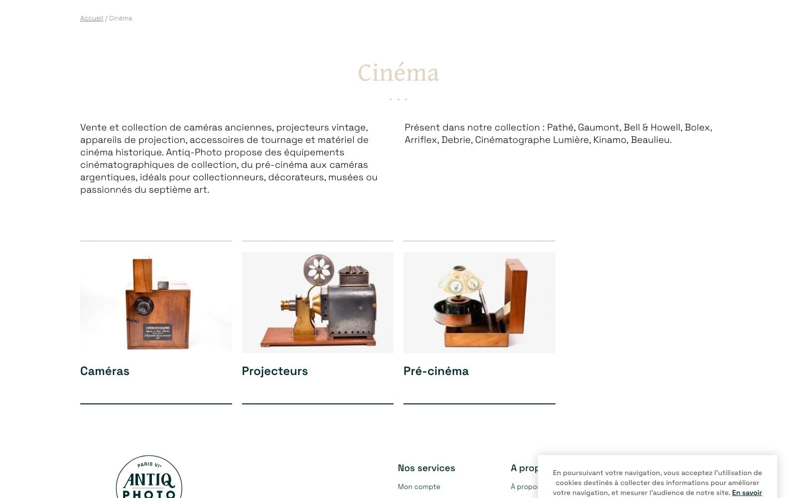 Antiq Photo — Boutique en ligne — aperçu 2