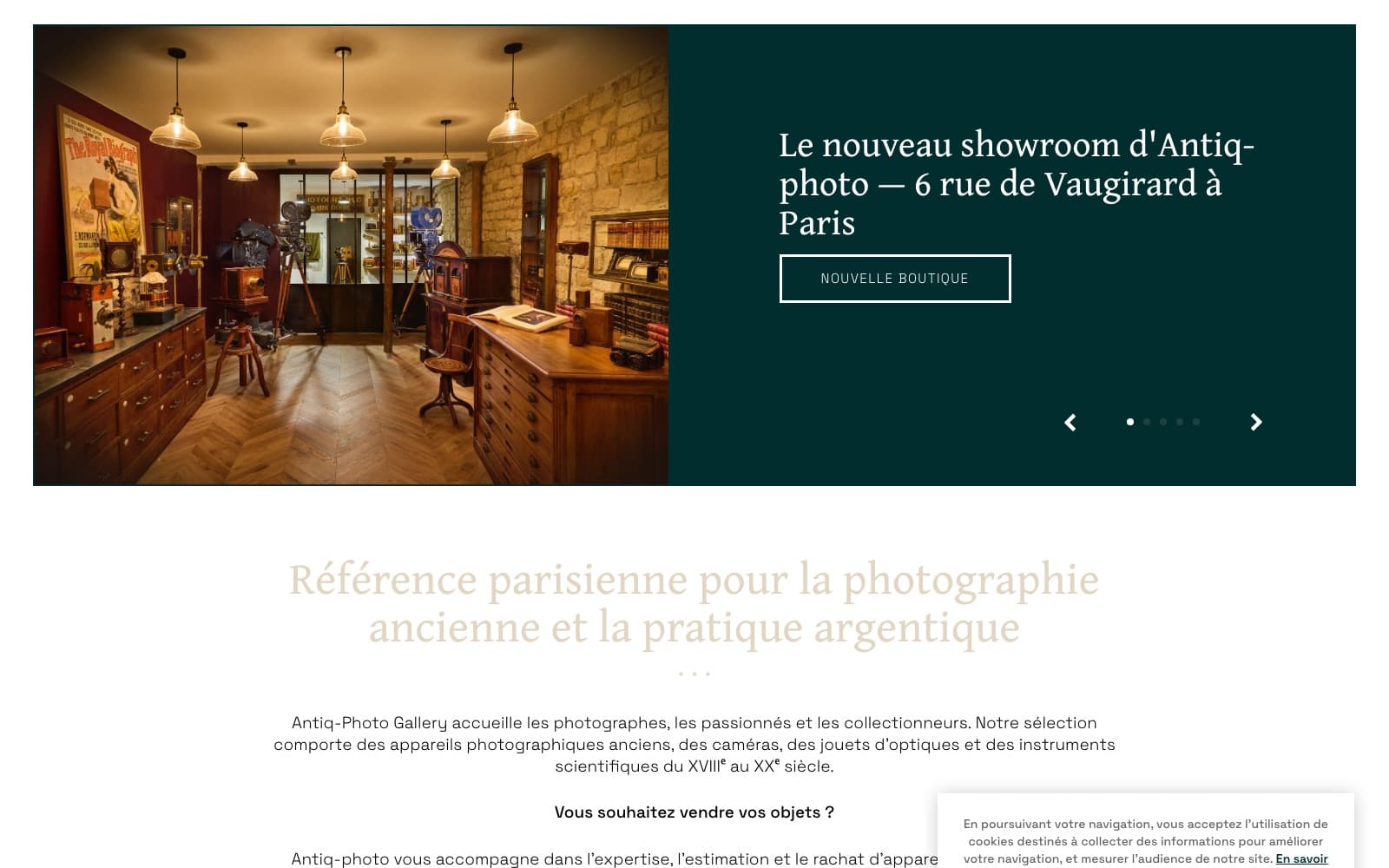 Antiq Photo — Boutique en ligne